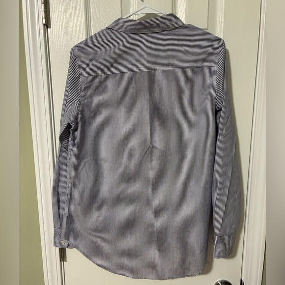 A newday Navy Striped Button Down Shirt - Picture 5 of 6